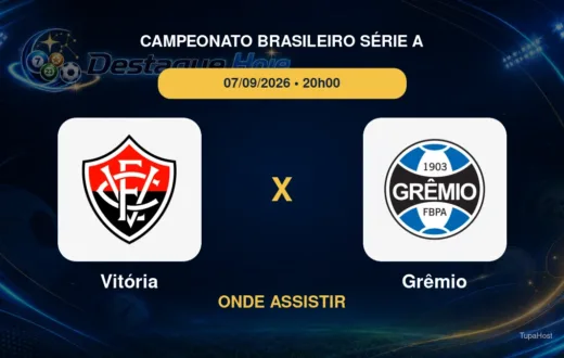 Vitória x Grêmio onde assistir