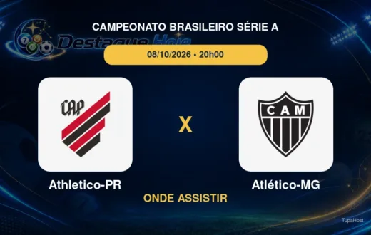 Athletico-PR x Atlético-MG onde assistir