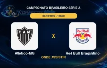 Atlético-MG x Red Bull Bragantino onde assistir