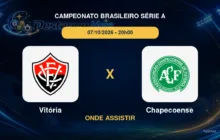 Vitória x Chapecoense onde assistir