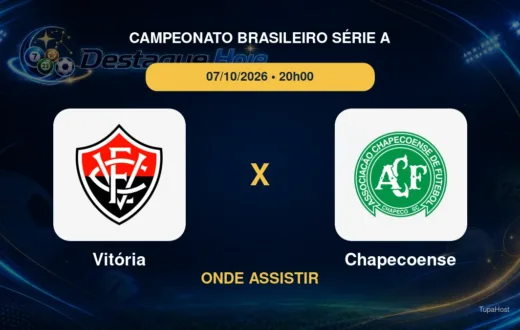 Vitória x Chapecoense onde assistir